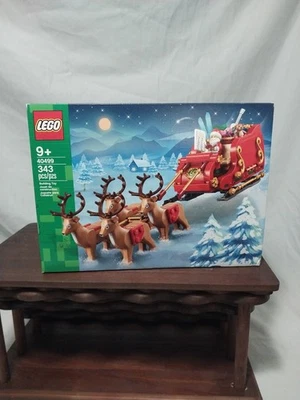 LEGO Holiday Santa's Sleigh 40499 Juego de Construcción Sellado de Fábrica NUEVO Figura Retirada Foto 1 de 4