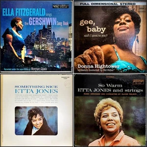 4 LPS Lot - Ella Fitzgerald, Donna Hightower & Etta Jones LPS - Imagen 1 de 10