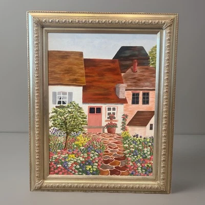 "Pintura al óleo original de Elaine G Wilbanks 20,25""x 24""x 1,5""" Foto 1 de 2