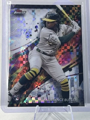 2024 Topps Finest - Lawrence Butler Checkerboard Refractor #86  (RC) - Image 1 of 2