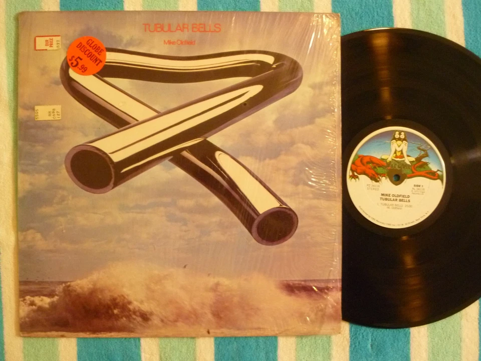 MIKE OLDFIELD Tubular Bells LP Virgin 1973/1976 Reissue IN SHRINK - Image 1 of 1