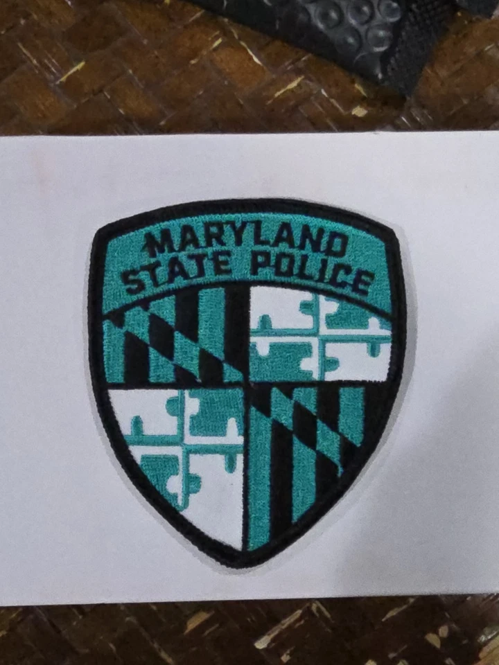 Нашивка на плечо полиция штата Мэриленд осведомленность о ПТСР. - Изображение 1 из 1