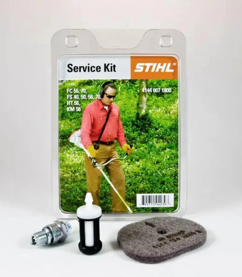 STIHL Tune-Up Kit FS40 FS50 FS56 FS70 HT56 KM56 4144-007-1800 Genuine OEM - Image 1 of 1