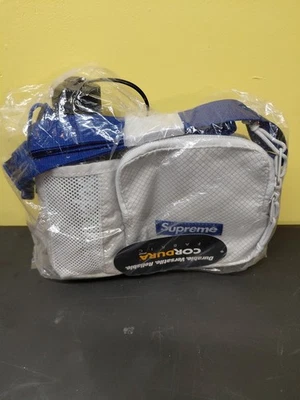 Bolso Bandolera Supreme Side Plateado SS22 Cordura Hombro Nuevo con Etiquetas OS Foto 1 de 4