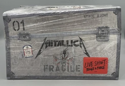 Metallica – Live Shit: Binge & Purge - 2 MUSICASSETTE + 3 VHS BOXSET -SEALED NEW - Image 1 of 4