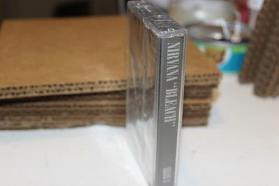 Nirvana Bleach  2015 Cassette on Sub Pop black shell New, sealed! crack in case - Image 1 of 2