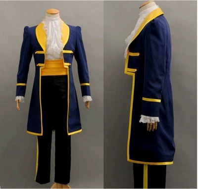 Disfraz de La Bella y la Bestia Disfraz de Príncipe Bestia Adam Traje Foto 1 de 4