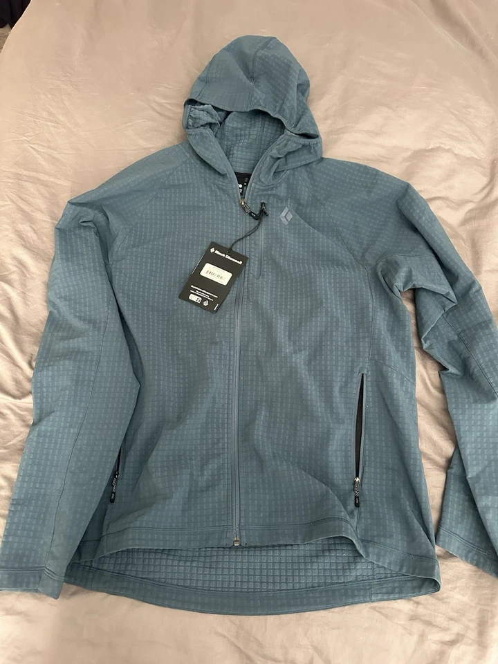 Sudadera con capucha Black Diamond Coefficient Storm Lt XL Creek Blue Foto 1 de 4