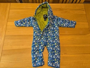 Tuta Trespass bambino/tuta tutto in uno 18-24 mesi blu/verde razzi alieni - Foto 1 di 5