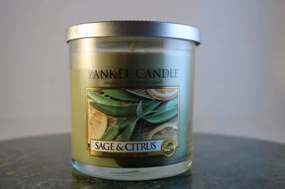 YANKEE CANDLE America's Best Loved Candle 7oz SAGE & CITRUS Smells Amazing New - Image 1 of 4