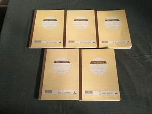 Le Dauphin Lot 5 Facturier Facture auto-entrepreneur autocopiant 14,8x21 cm NEUF - Imagen 1 de 5