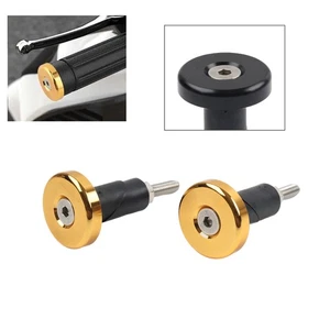 Motorrad 7/8'' 1'' Lenkergriffe Lenkerendkappe Silder Plug für Kawasaki Gold - Bild 1 von 12