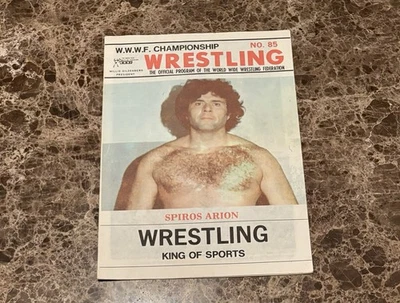 Programa de lucha libre WWWF edición 85 NWA WWF WCW WWE WCCW Flair Gagne Dusty Hogan Foto 1 de 3
