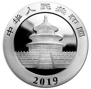 2019 30 Gram Chinese Silver Panda Coin (BU)