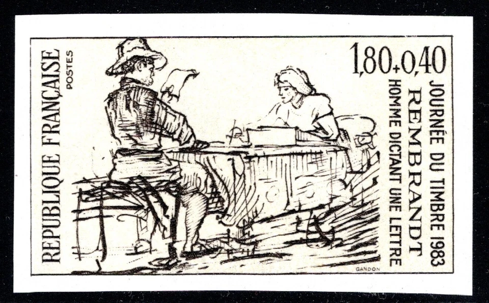 FRANCE 1983 SC# B556 (YT# 2258) Imperf MH - Image 1 of 1