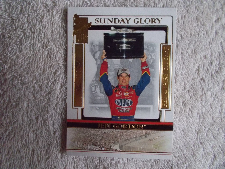 Presspass VIP 2005: Nascar  "JEFF GORDON" #43 Motor racing trading card - Image 1 of 2
