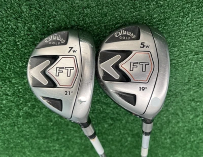 Women's Callaway FT DRAW Fairway 5/19° & 7/21° Wood Set, Ladies-flex, Right Hand - Image 1 of 4