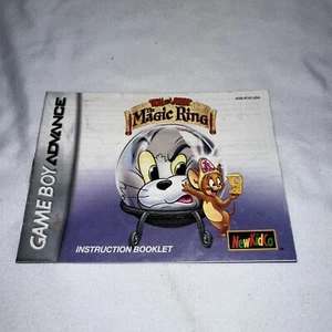 Tom & Jerry The Magic Ring Game Boy Advance NUR Bedienungsanleitung Booklet - Bild 1 von 2