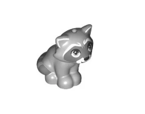 NUEVO LEGO Animal Mapache Gris Azul Claro 77110pb03 Friends 42622 - Imagen 1 de 1