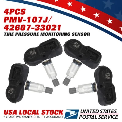 Nuevo 315MHz Juego de (4) SENSOR DE PRESIÓN DE NEUMÁTICOS TPMS para Pontiac Vibe 2008-2010 Foto 1 de 4