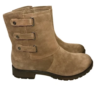 NEU Naturalizer Tynner Damen-Stiefelette 9,5 taupe Veloursleder seitlicher Reißverschluss 159 $ - Bild 1 von 8