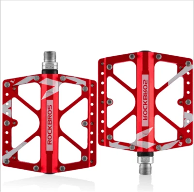 ROCKBROS Pedal de Bicicleta Mtb Bicicleta de Carretera Antideslizante Tres Peilines Pedal de Aleación de Aluminio Foto 1 de 4