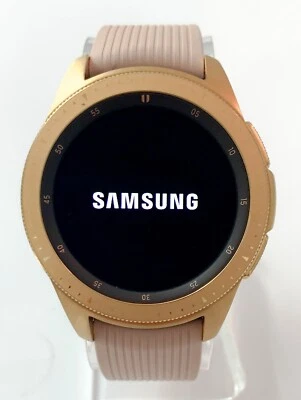 Reloj inteligente Samsung Galaxy Watch SM-R810 AMOLED 42 mm Bluetooth - negro y dorado SR Foto 1 de 2