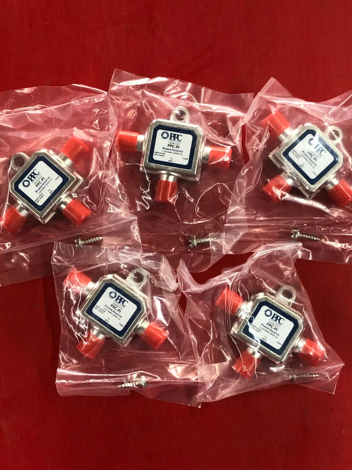 5 PPC PPC-PI POWER INSERTER 5-1675 MHz 24 VDC FOR CABLE AMPLIFIERS RF+PWR 1A AMP - Image 1 of 3