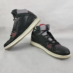 Nike Air Jordan 1 Flight Black Red Cement 372704-010 men’s size 10.5 - Picture 1 of 10