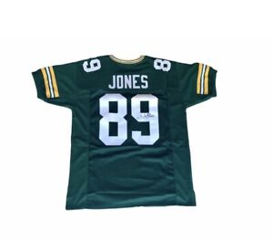 James Jones Signed Green Bay Packers (Home Green) Jersey JSA