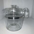 Vintage Pyrex Flameware 6-9 Cup Glass Percolator Coffee Pot #7759-B Complete