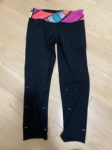 Girls Ivivva Crops Size 8 Preowned lululemon kids - Picture 1 of 2