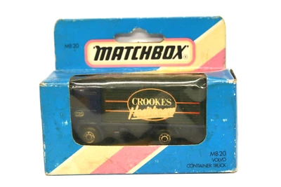 MATCHBOX SUPERFAST MB20 VOLVO CONTAINER TRUCK CROOKES - Image 1 of 4