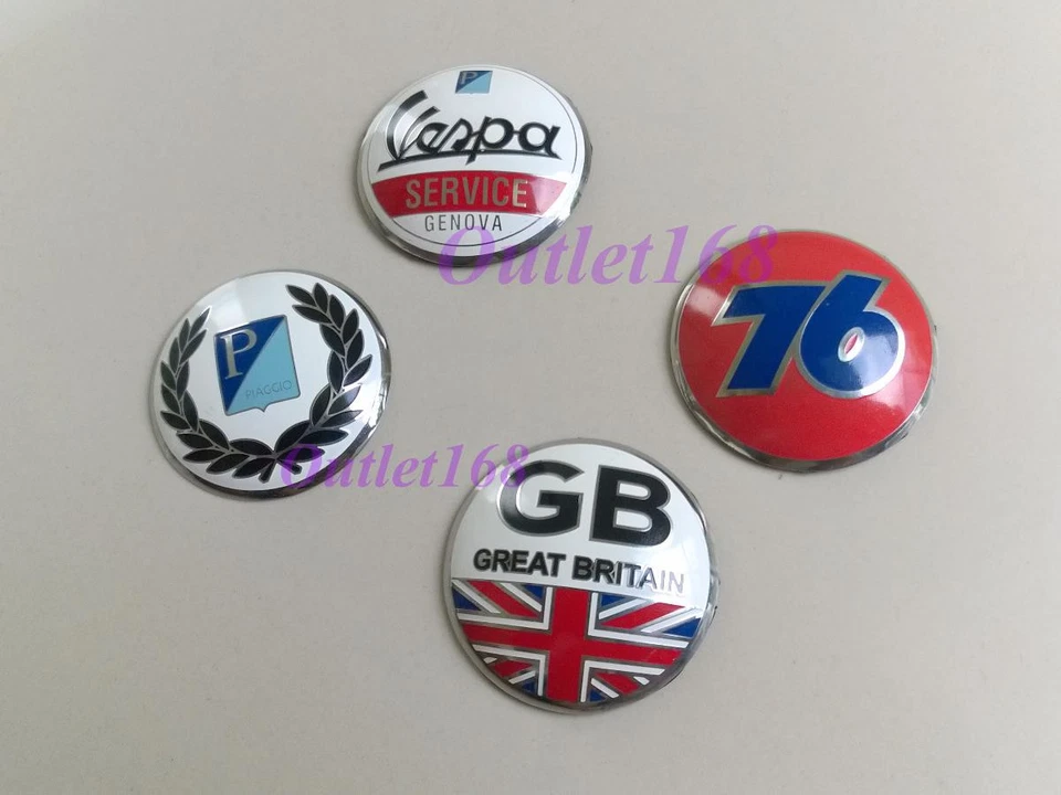 Металлическая наклейка с эмблемой Vespa Piaggio VBA VBB PX 150 125 FL Rally Super Sprint Dome - Изображение 1 из 1