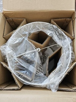 Minka-Lavery 3924-613 Palmetto 4 Light 15" W Pendant Polished Nickel White Shade - Image 1 of 4