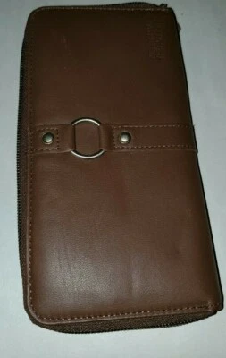 Kenneth Cole Reaction Wallet Brown With front accent - Image 1 of 4