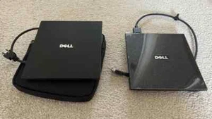 Genuine DELL Laptop External DVD-RW Drives in Case in Great Condition as you see - Afbeelding 1 van 5