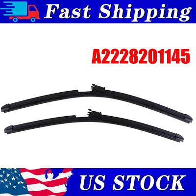 Juego de escobillas limpiaparabrisas delantero A2228201145 para Mercedes Benz W222 14-20 Foto 1 de 4