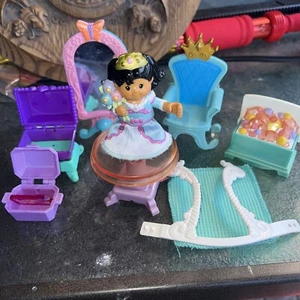 Fisher Price Princess Loving Family Dream Castle Treasure Chest Table Horse Rug - Picture 1 of 4