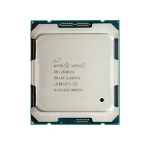 Intel Xeon e5-2696 v4 CPU processor 2.2ghz 22c 44t lga2011-3 sr2j0 cpu - Picture 1 of 3