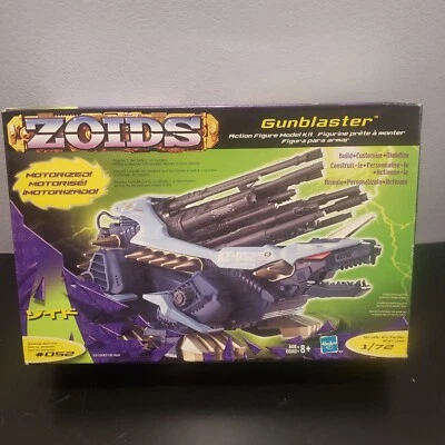 Vintage Zoids Gunblaster Hasbro 2001 #052 1:72 Open Box Rare - Image 1 of 4