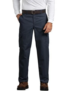 Dickies Pants Men 36x32 Cargo Relaxed Fit Canvas Work Wear Uniform Industrial - Picture 1 of 4