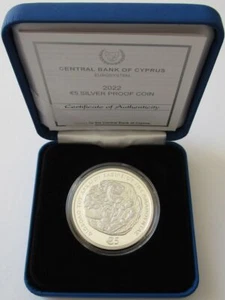 Zypern 5 Euro 2022 Diovolo von Amathous Silber - Picture 1 of 3