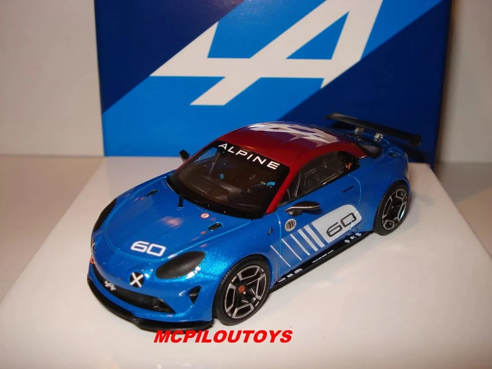 NOREV Scatola RENAULT ALPINE - CELEBRAZIONE 60 ANNI FABBRICA DIEPPE 2015 1/43° - Immagine 1 di 4