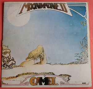 Camel-Moonmadness LP 1977 Greece Genesis,Jethro Tull,Rush,Kansas,Supertramp VG+ - Picture 1 of 7