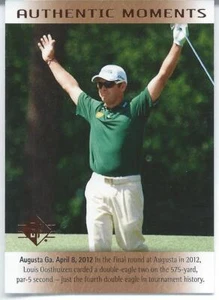 2014 Upper Deck SP Golf AUTHENTIC MOMENTS #61 LOUIS OOSTHUIZEN Masters Open Tour - Picture 1 of 1