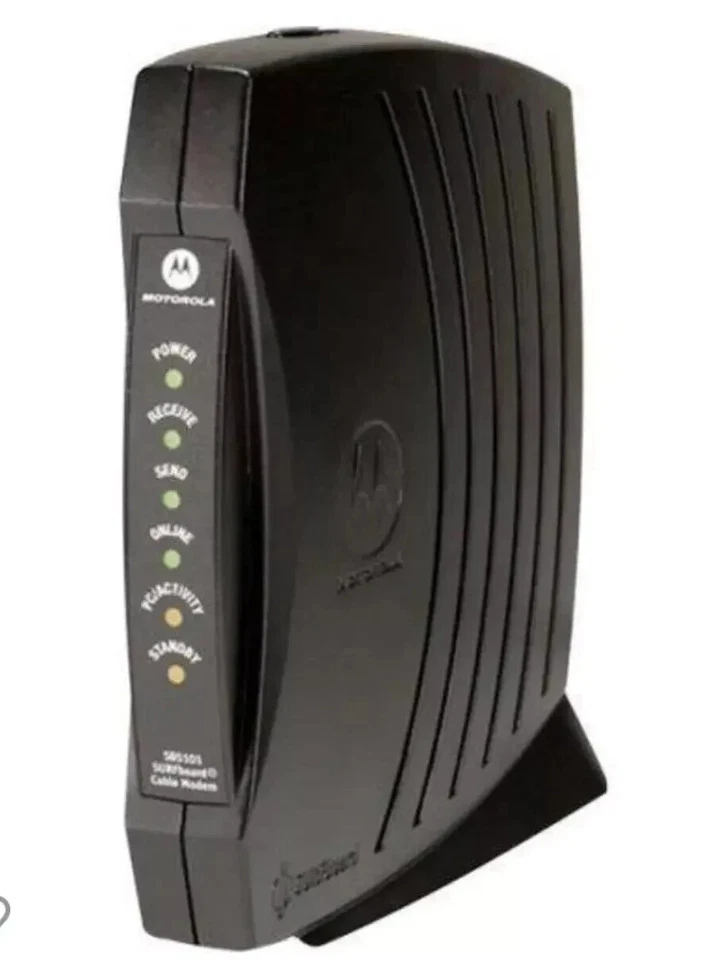 Motorola SURFboard SB5100 Cable Modem with power cord - Image 1 of 1