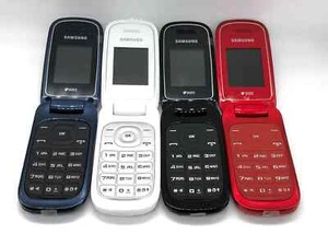 Teléfono abatible Samsung E1272 botón grande básico teléfono abatible - Desbloqueado - Doble SIM - USADO - Imagen 1 de 6
