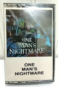 ONE MAN’S NIGHTMARE Cassette Tape Sealed 1988 NOS Andy Gerovac 8C611 Fire Ice ++ - Picture 1 of 10