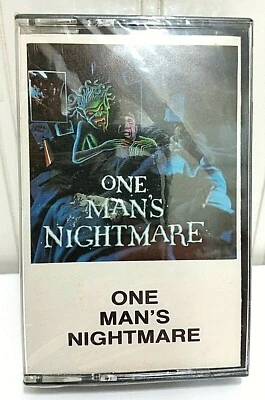 ONE MAN’S NIGHTMARE Cassette Tape Sealed 1988 NOS Andy Gerovac 8C611 Fire Ice ++ - Image 1 of 4